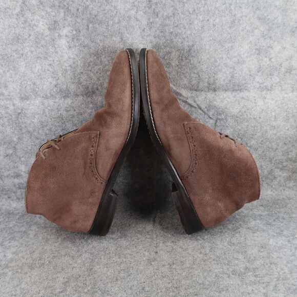 Cole Haan Shoes Mens 7 Boots Dress Chukka Desert Grand Os Brogue Leather Brown main image 13
